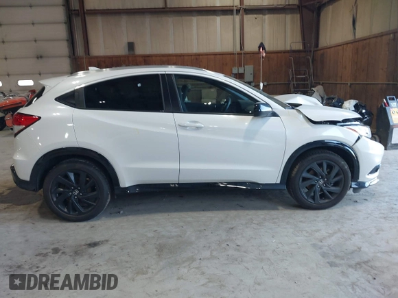 2022 Honda HR-V Sport with VIN 3CZRU6H12NM753653, listed as a IAAI auction lot 41813962 with 74,856 mi miles. Bid and sale history available at carsss.com. Image 14.