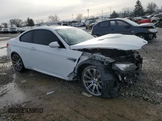 2009 BMW M3 with VIN WBSWD935X9P361193, listed as a Copart auction lot 87523775 with 0 mi miles and Salvage Title. Bid and sale history available at carsss.com. Image 4.
