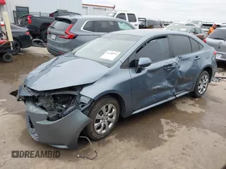2020 Toyota Corolla LE with VIN 5YFEPRAE0LP120519, listed as a IAAI auction lot 41568774 with 100,780 mi miles. Bid and sale history available at carsss.com. Image 18.