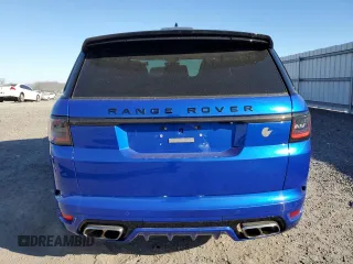 2019 Land Rover Range Rover Sport SVR with VIN SALWZ2SE9KA872333, listed as a Copart auction lot 42719595 with 28,087 mi miles and Clean Title. Bid and sale history available at DreamBid. Image 6.