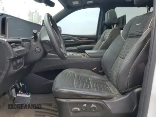 2022 Cadillac Escalade Sport Platinum with VIN 1GYS4GKL9NR192951, listed as a Copart auction lot 58551175 with Not provided miles and Salvage title. Bid and sale history available at DreamBid. Image 7.