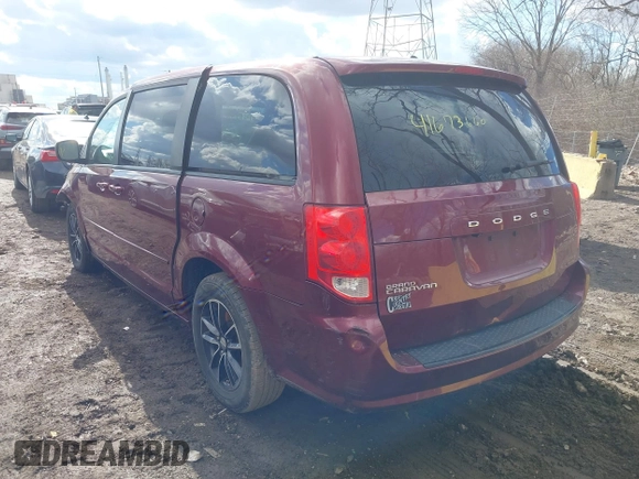 2017 Dodge Grand Caravan SE with VIN 2C4RDGBG6HR846178, listed as a IAAI auction lot 41673660 with 92,808 mi miles and . Bid and sale history available at DreamBid. Image 3.