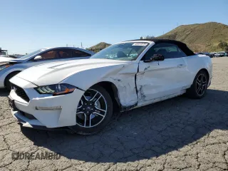 2021 Ford Mustang EcoBoost with VIN 1FATP8UH4M5124570, listed as a Copart auction lot 45941975 with 75,687 mi miles and Salvage Title. Bid and sale history available at carsss.com. Image 1.