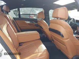 2017 BMW 7 Series 750i with VIN WBA7F0C58HGM21467, listed as a IAAI auction lot 41632663 with 136,620 mi miles. Bid and sale history available at carsss.com. Image 8.