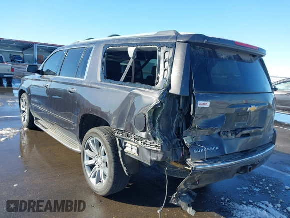 2017 Chevrolet Suburban Premier z VIN 1GNSKJKC0HR274605, wystawiony jako IAAI lot #41828392 z przebiegiem 144 747 mil mil oraz . Historia ofert i sprzedaży dostępna na DreamBid. Obrazek 6.