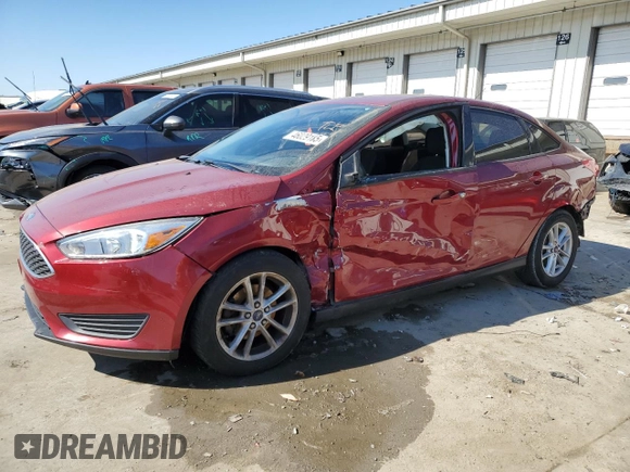 2015 Ford Focus SE with VIN 1FADP3F27FL205433, listed as a Copart auction lot 46029185 with 148,593 mi miles and Salvage Title. Bid and sale history available at carsss.com. Image 1.