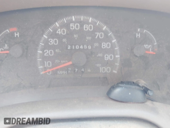 1998 Ford F-150 with VIN 1FTZF1725WNB72765, listed as a IAAI auction lot 42056766 with 210,459 mi miles and . Bid and sale history available at DreamBid. Image 7.