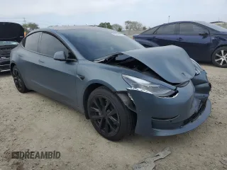 2021 Tesla Model 3 Long Range with VIN 5YJ3E1EB8MF006859, listed as a Copart auction lot 50344475 with 41,462 mi miles and Salvage Title. Bid and sale history available at DreamBid. Image 4.