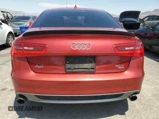 2012 Audi A6 Prestige with VIN WAUHGAFC0CN129527, listed as a Copart auction lot 61984595 with 264,974 mi miles and Salvage title. Bid and sale history available at DreamBid. Image 6.