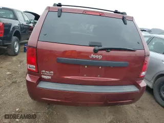 2007 Jeep Grand Cherokee Laredo with VIN 1J8GR48K97C624642, listed as a Copart auction lot 51072255 with 59,566 mi miles and Salvage Title. Bid and sale history available at carsss.com. Image 6.