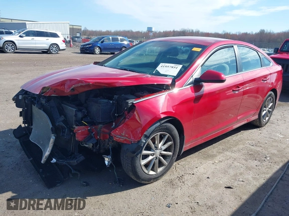 2018 Hyundai Sonata SE with VIN 5NPE24AF8JH693222, listed as a IAAI auction lot 41957851 with 103,862 mi miles and . Bid and sale history available at carsss.com. Image 18.