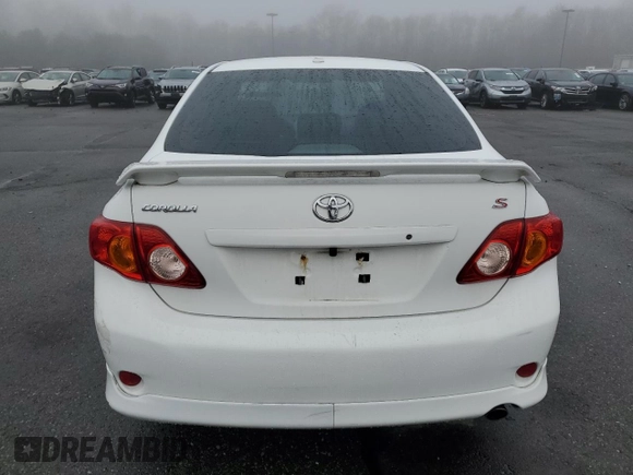 2009 Toyota Corolla with VIN 2T1BU40E09C129956, listed as a Copart auction lot 49410005 with 158,677 mi miles and Salvage Title. Bid and sale history available at carsss.com. Image 6.