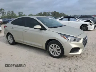 2018 Hyundai Accent SE with VIN 3KPC24A33JE017505, listed as a Copart auction lot 53810625 with 106,679 mi miles and Salvage Title. Bid and sale history available at carsss.com. Image 4.