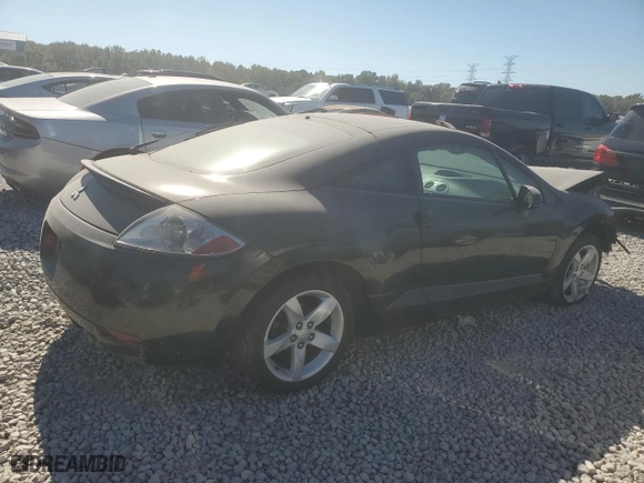 2006 Mitsubishi Eclipse GS with VIN 4A3AK24FX6E025733, listed as a Copart auction lot 76796724 with 204352 miles and Salvage Title. Bid and sale history available at carsss.com. Image 3.