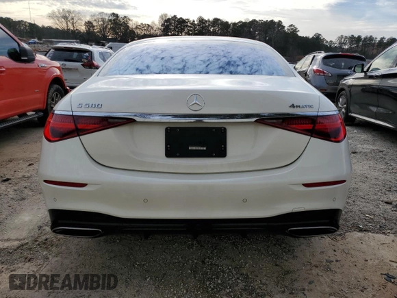 2021 Mercedes-Benz S 580 z VIN W1K6G7GB7MA036263, wystawiony jako Copart lot #37220293 z przebiegiem 15 168 mil mil oraz . Historia ofert i sprzedaży dostępna na DreamBid. Obrazek 6.