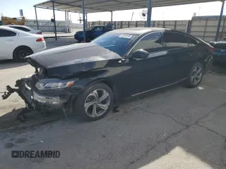 2018 Honda Accord EX-L with VIN 1HGCV2F56JA037192, listed as a Copart auction lot 46282185 with 115,969 mi miles and Clean title. Bid and sale history available at DreamBid. Image 1.