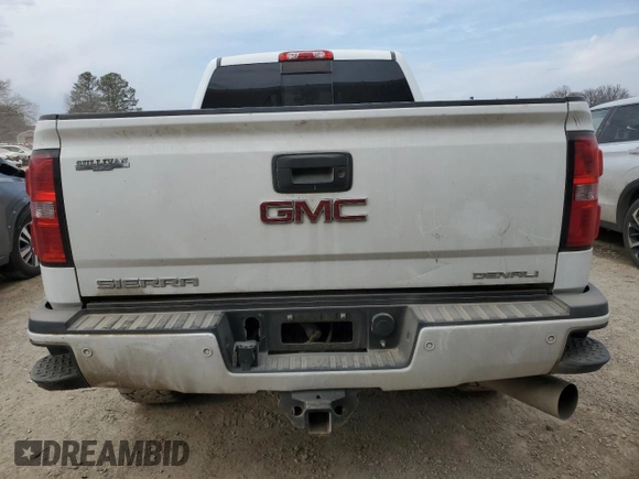 2015 GMC Sierra 2500HD available WiFi Denali with VIN 1GT120E80FF587884, listed as a Copart auction lot 47847815 with 0 mi miles and Salvage Title. Bid and sale history available at carsss.com. Image 6.
