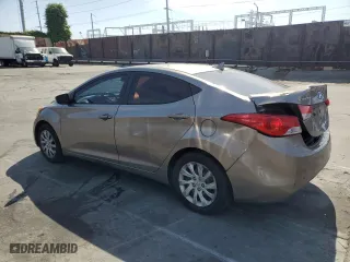 2013 Hyundai Elantra Limited PZEV with VIN 5NPDH4AE1DH186412, listed as a Copart auction lot 53165965 with 156,004 mi miles and Salvage Title. Bid and sale history available at carsss.com. Image 2.