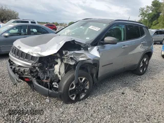 2018 Jeep Compass Trailhawk with VIN 3C4NJDDB3JT168841, listed as a Copart auction lot 59009415 with 130,752 mi miles and Salvage title. Bid and sale history available at DreamBid. Image 1.