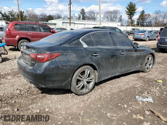2021 Infiniti Q50 Signature Edition с VIN JN1EV7CR8MM755277, выставлен на аукционе Copart как лот 44568045 с пробегом 35 099 миль миль и Списание • Salvage title. История ставок и продаж доступна на DreamBid. Изображение 3.