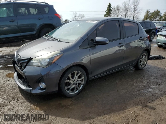 2015 Toyota Yaris L with VIN VNKKTUD38FA028182, listed as a Copart auction lot 51287005 with 179,215 mi miles and Clean Title. Bid and sale history available at DreamBid. Image 1.