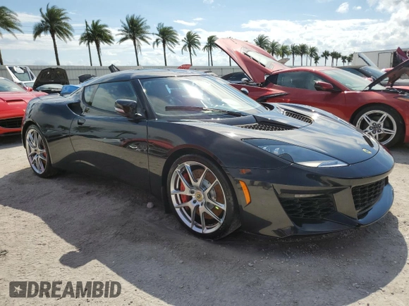 2017 Lotus Evora z VIN SCCLMDVN2HHA10606, wystawiony jako Copart lot #73696794 z przebiegiem 13 424 mil mil oraz Nie do naprawy. Historia ofert i sprzedaży dostępna na DreamBid. Obrazek 4.
