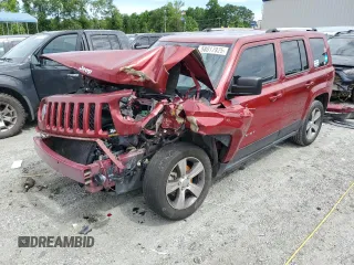 2016 Jeep Patriot High Altitude with VIN 1C4NJRFB6GD654603, listed as a Copart auction lot 58017925 with Not provided miles and Salvage title. Bid and sale history available at DreamBid. Image 1.