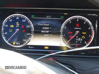 2014 Mercedes-Benz S-Class S 550 with VIN WDDUG8CB9EA032946, listed as a IAAI auction lot 41925030 with 15,304 mi miles. Bid and sale history available at carsss.com. Image 7.