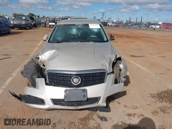 2014 Cadillac ATS Standard RWD with VIN 1G6AA5RX3E0129469, listed as a IAAI auction lot 41934275 with 95,653 mi miles. Bid and sale history available at carsss.com. Image 6.