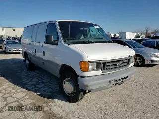 2005 Ford Econoline Cargo with VIN 1FTNE24L55HA07686, listed as a Copart auction lot 84955154 with Not Provided miles and Salvage Title. Bid and sale history available at carsss.com. Image 11.