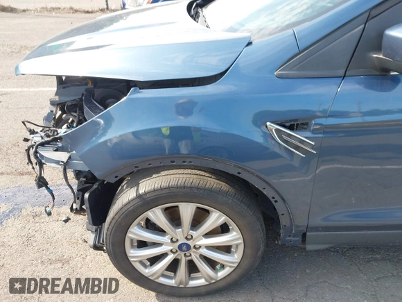 2018 Ford Escape Titanium with VIN 1FMCU9J92JUB01162, listed as a IAAI auction lot 42495112 with 96,280 mi miles and . Bid and sale history available at DreamBid. Image 18.