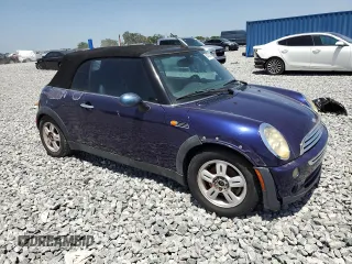 2005 MINI Convertible z VIN WMWRF33435TF61157, wystawiony jako Copart lot #54304905 z przebiegiem Nie podano mil oraz Szkoda całkowita • Salvage title. Historia ofert i sprzedaży dostępna na DreamBid. Obrazek 4.