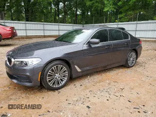 2019 BMW 5 Series 540i with VIN WBAJE5C59KWW17274, listed as a Copart auction lot 55415285 with 84,332 mi miles and Salvage title. Bid and sale history available at DreamBid. Image 1.