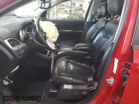 2016 Dodge Journey R/T with VIN 3C4PDCEG1GT172173, listed as a Copart auction lot 59666825 with 152,700 mi miles and Salvage title. Bid and sale history available at DreamBid. Image 7.