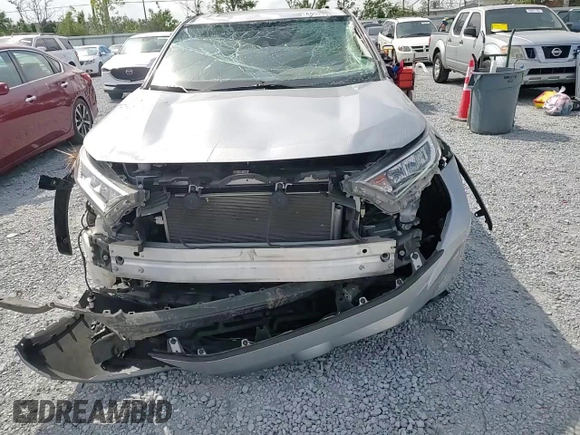 2020 Toyota RAV4 XLE Premium with VIN JTMC1RFV7LD055799, listed as a Copart auction lot 50522175 with 42,713 mi miles and Non Repairable. Bid and sale history available at carsss.com. Image 12.