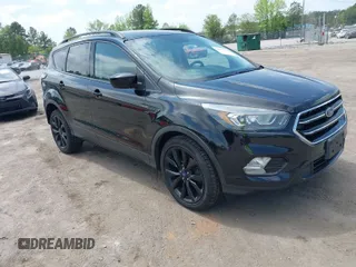 2017 Ford Escape SE with VIN 1FMCU0GD4HUE44010, listed as a IAAI auction lot 42093844 with 177,805 mi miles. Bid and sale history available at carsss.com. Image 1.