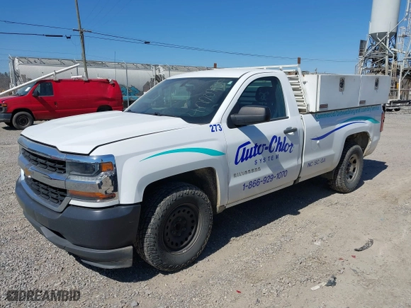 2018 Chevrolet Silverado 1500 Work Truck with VIN 1GCNCNEC7JZ160368, listed as a IAAI auction lot 41770709 with 228,089 mi miles. Bid and sale history available at carsss.com. Image 18.