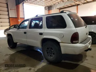 2002 Dodge Durango SLT with VIN 1B4HS48NX2F201020, listed as a Copart auction lot 82871304 with 281,315 mi miles and Clean title. Bid and sale history available at DreamBid. Image 2.