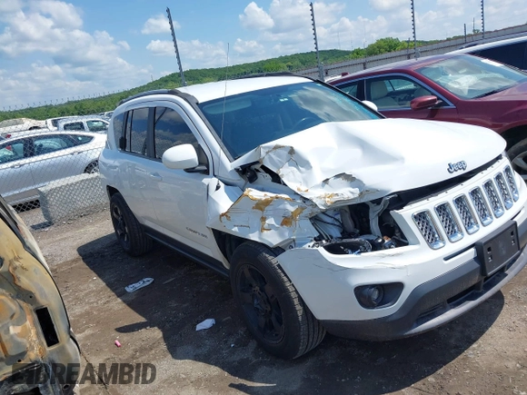 2017 Jeep Compass High Altitude with VIN 1C4NJDEBXHD191421, listed as a IAAI auction lot 42236030 with 131,273 mi miles and . Bid and sale history available at DreamBid. Image 19.