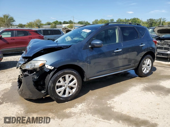 2013 Nissan Murano SV with VIN JN8AZ1MW1DW316898, listed as a Copart auction lot 68384324 with 124,154 mi miles and Non Repairable. Bid and sale history available at carsss.com. Image 1.