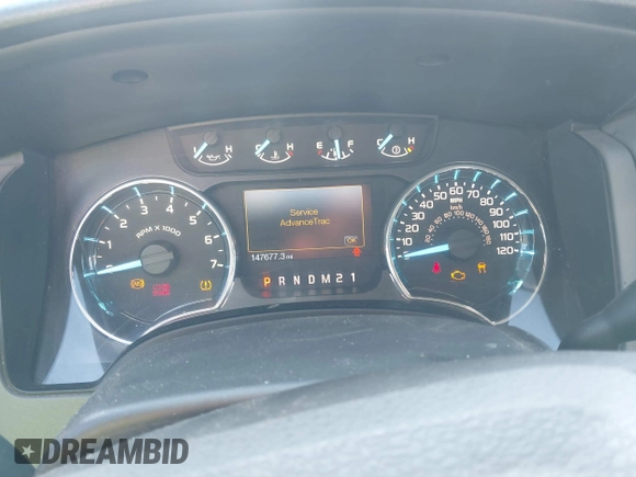 2012 Ford F-150 XL with VIN 1FTFX1EF8CKD09569, listed as a IAAI auction lot 41208276 with 147,677 mi miles. Bid and sale history available at carsss.com. Image 7.