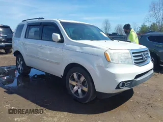 2013 Honda Pilot Touring with VIN 5FNYF3H9XDB006353, listed as a IAAI auction lot 41826557 with 174,552 mi miles and . Bid and sale history available at carsss.com. Image 1.