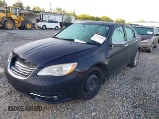 2012 Chrysler 200 Limited with VIN 1C3CCBCB3CN307591, listed as a IAAI auction lot 41970488 with 187,246 mi miles. Bid and sale history available at carsss.com. Image 2.