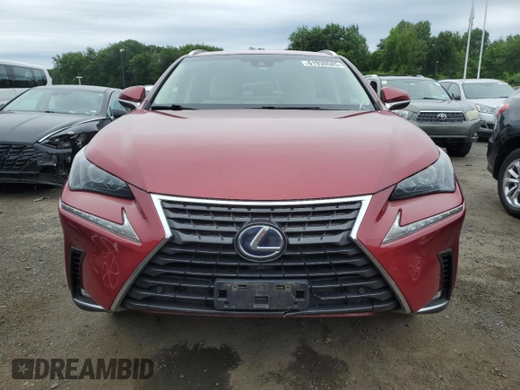 2018 Lexus NX 300h with VIN JTJBJRBZ0J2089531, listed as a Copart auction lot 61930585 with 119,321 mi miles and Salvage title. Bid and sale history available at DreamBid. Image 5.