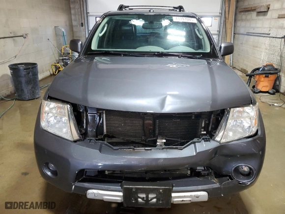 2012 Nissan Pathfinder SV with VIN 5N1AR1NB1CC638220, listed as a Copart auction lot 43397085 with 106,178 mi miles and Salvage Title. Bid and sale history available at carsss.com. Image 5.