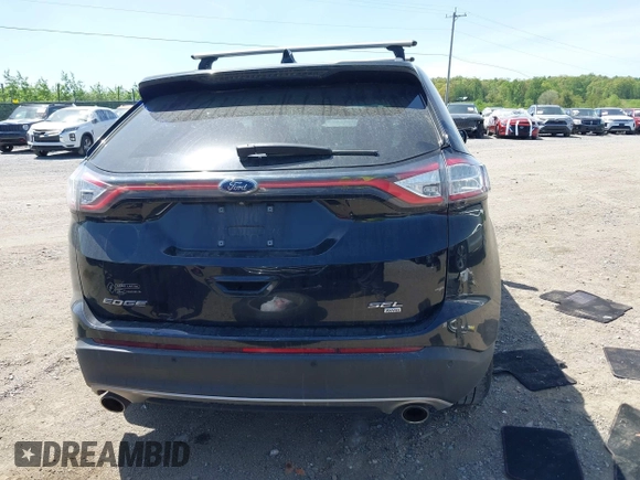 2018 Ford Edge SEL with VIN 2FMPK4J8XJBC16521, listed as a IAAI auction lot 42154715 with 126,761 mi miles and . Bid and sale history available at DreamBid. Image 17.