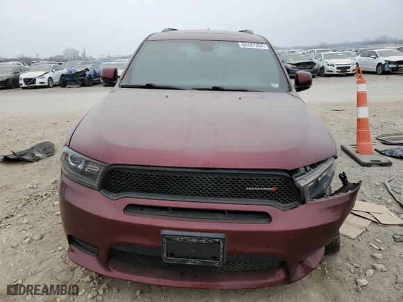 2019 Dodge Durango GT Plus with VIN 1C4RDJDGXKC651436, listed as a Copart auction lot 86287264 with 61,671 mi miles and Salvage Title. Bid and sale history available at carsss.com. Image 5.