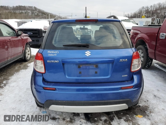 2012 Suzuki SX4 Crossover with VIN JS2YB5A33C6302456, listed as a Copart auction lot 42365775 with 261,670 mi miles and Salvage Title. Bid and sale history available at carsss.com. Image 6.