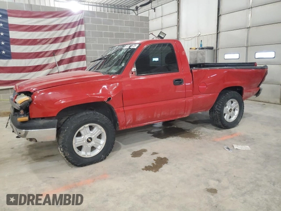 2003 Chevrolet Silverado 1500 LS with VIN 1GCEK14V03Z145082, listed as a Copart auction lot 41740875 with 190,316 mi miles and Salvage Title. Bid and sale history available at DreamBid. Image 1.