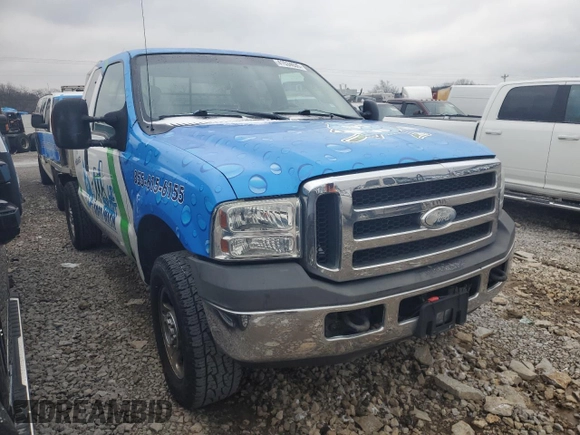 2007 Ford F-250 XL with VIN 1FTSX21P37EA54921, listed as a Copart auction lot 41534635 with 114,097 mi miles and Clean Title. Bid and sale history available at DreamBid. Image 4.